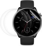 kwmobile 3x screenprotector geschikt voor Huami Amazfit GTR Mini