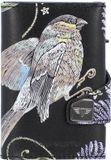 Tru Virtu Click & Slide creditcard etui RFID leer 6,5 cm - 5 Sleuven - bird & clover-titan