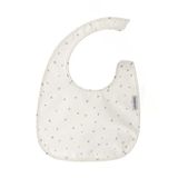 Cambrass - Vierkant slabbetje met pvc-folie en klittenbandsluiting, magie grijs, 20 x 26 x 1 cm