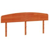 VidaXL Hoofdeind & Voeteind Bruin Grenenhout 180 cm