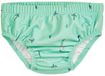 UV-bescherming Playshoes kinderzwemluier met UV-bescherming, surfplank en palmboom, mint, mouwloos