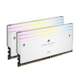 Corsair DOMINATOR TITANIUM DDR5 RGB Lichtversterkingsset – 2x Modules – 0 GB RAM – CORSAIR Compatibel met iCUE – Wit