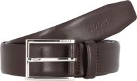 JOOP! Leren Riem Standard Coll. Belt 3,5 CM W105 D`Brown Donkerbruin