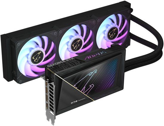 GIGABYTE NVIDIA GeForce RTX 5080 AORUS XTREME WATERFORCE 16G