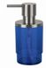 Spirella Zeepdispenser Nyo vloeibare zeepdispenser, blauw