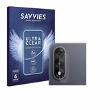 Savvies - Screenprotector voor OnePlus Nord 5 (ALLEEN Camera Lens) - Folie Beschermfolie transparant 6 Stuks