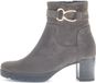 Gabor - Enkellaarzen - Dames - Blokhak - Vetersluiting - Rond neus - Rubberen zool - 3-4 cm hakhoogte - Effen - Casual - Herfst/Winter 2025