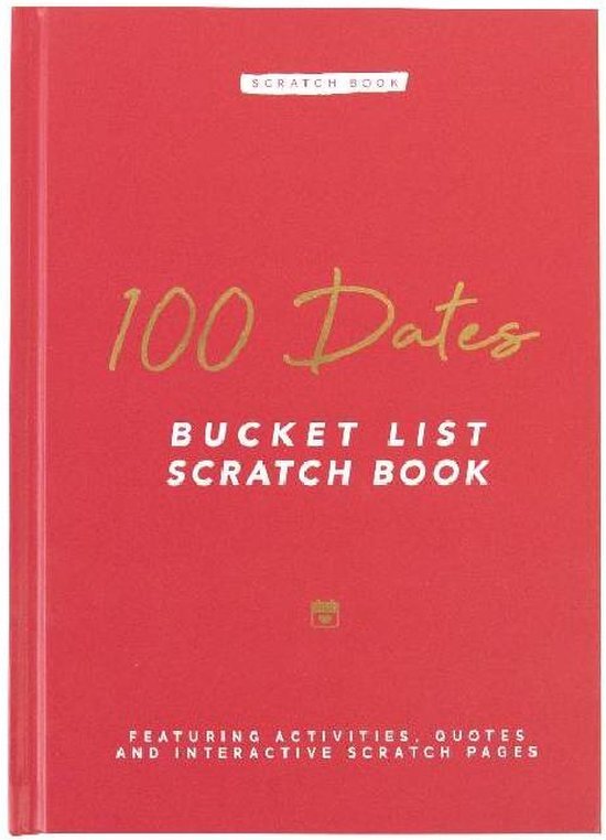 Gift Republic The Scratch Book (Bucket List Edition) - 100 datums voor koppels om te voltooien. Inclusief dagdata, datumnachten en heel veel avonturen. Ideaal cadeau voor koppels, jubilea en bruiloften.