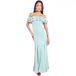 Goddiva Robe portefeuille femme Frilled Off