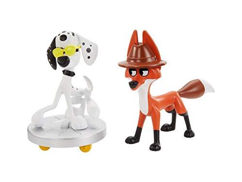 Mattel 101 DALMATIENS - Pack 2 beeldjes Dylan en Fergus - 5 jaar en ouder