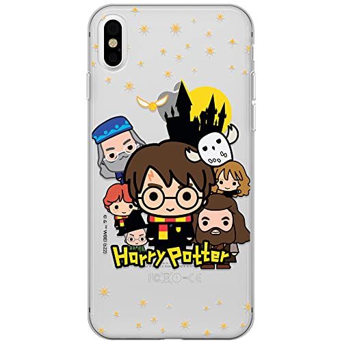 ERT GROUP Phone Case for iPhone XS Max - Harry Potter Pattern - Officially Licensed