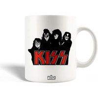 KISS Keramische mokkoffer, French Kiss 74 Pop Rock Band KISS-logo KISS Poste