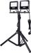 EDM 2 Projecteurs LED sur trépied 6400k - 2x30W - 2x2370 Lumen - Noir