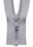 YKK Coil Zip, No. 336 Zilver, 71 cm Lengte