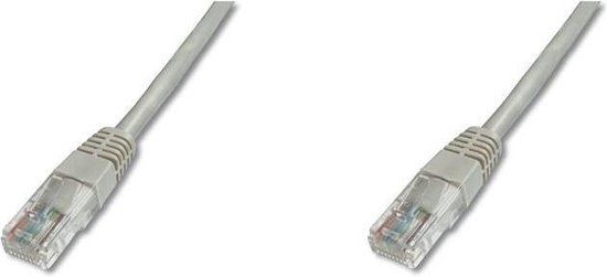 Digitus Cat6 UTP 10m netwerkkabel U/UTP (UTP) Grijs