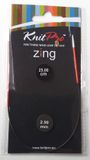 KnitPro Zing aiguille circulaire 2,50 mm et 25,00 cm