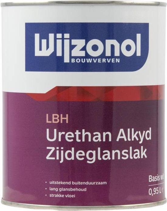 Wijzonol LBH Urethan Alkyd Zijdeglanslak - Wit - 0.5 liter