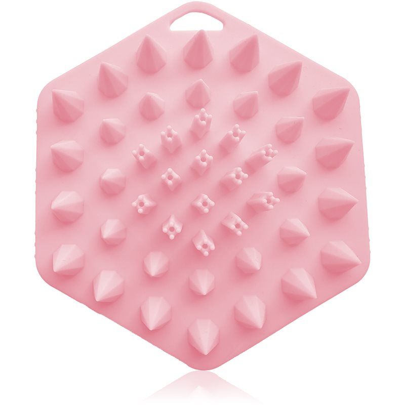 Glov Bubble Burst Siliconen Pad voor Reinigen en Masseren van Lichaam Hoofdhuid Rugaccessoire Met Vinger Gaten Exfoliatie en Microcirculatie Hygiëne Comfort in Verzorgingsroutine