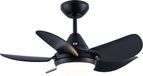 Evolar Plafondventilator met Verlichting - 76 cm - Zwart