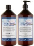 Claudius Cosmetics B.V. Bodylotion White Lotus 1 Liter - set van 2 stuks