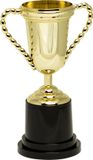Boland - Gouden trofee, 25 cm | Nepbeker voor wedstrijden, winnaars en feestversiering