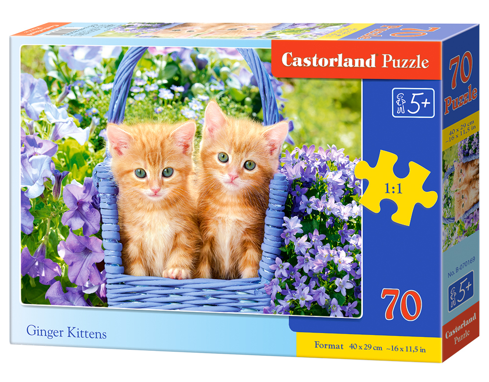 Castorland Ginger Kittens - 70pcs