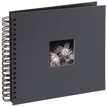 Hama Fine Art Spiral Album - Grey - 26x24cm - 50 Pages