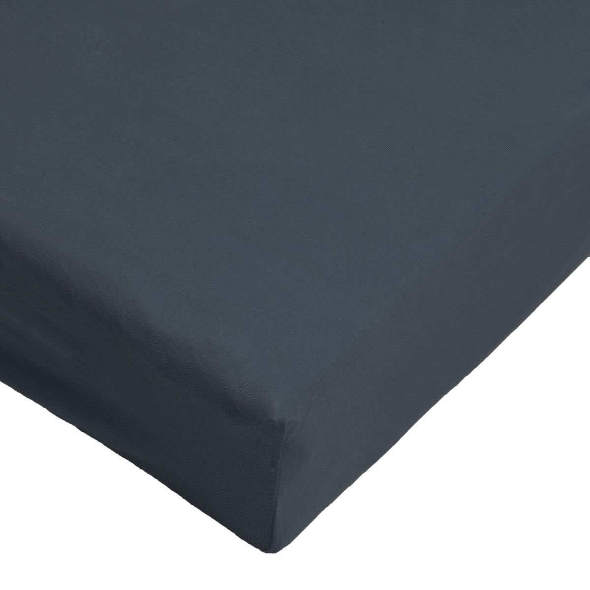 Day Dream Jersey Hoeslaken Zwart - 190 x 220 cm