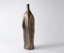 Norevo Vase Norevo B18 x T18 x H61 cm Aluminium Aurum Satin Gegossen