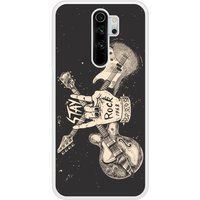 Xiaomi Redmi Note Versterkt hard hoesje - ontwerp stay rock