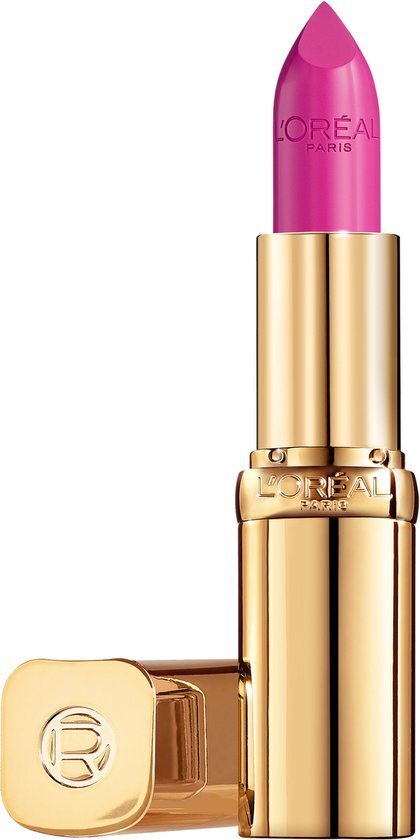 L'Oréal Color Riche Satin Lipstick - 112 Paris Paris - Roze - Verzorgende lippenstift verrijkt met Arganolie - 4,54 gr