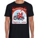 Bellatio Decorations Fout Kerstshirt / t-shirt - No presents for kids only for me suckers - motorliefhebber / motorrijder / motor fan zwart voor heren - kerstkleding / kerst outfit XXL