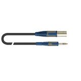 QUIKLOK RKSM/344-3 (XLR - JACK) - audiokabel van professionele kwaliteit