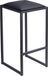 FERRO Tabouret de bar 64 cm Éco – Tabouret de bar moderne en métal sans dossier, style loft, avec assise rembourrée
