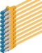 1aTTack 4250344831952 netwerkkabel 1 m Cat6a SF/UTP (S-FTP) Oranje