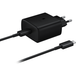 Samsung Chargeur réseau avec câble USB-C EP-TA845 + DW767JBE, 45W, 4.05A, 1 x USB-C, Noir GP-PTU020SOFBQ