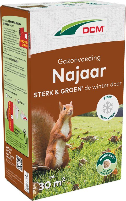 DCM GAZON NAJAAR 1,5KG - Gazonmeststof