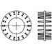 TOOLCRAFT Disques de connexion en bois Acier (zingué) 135708 50 pièce(s) (Ø) 23 mm