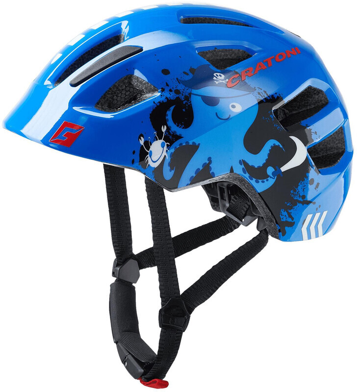 Cratoni Maxster Helm Kinderen, pirate/blue gloss