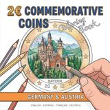 2€ Commemorative Coins - Coloring Book: Germany & Austria