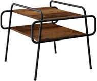 vidaXL Salontafel Oud hout 60 x 60 x 51 cm