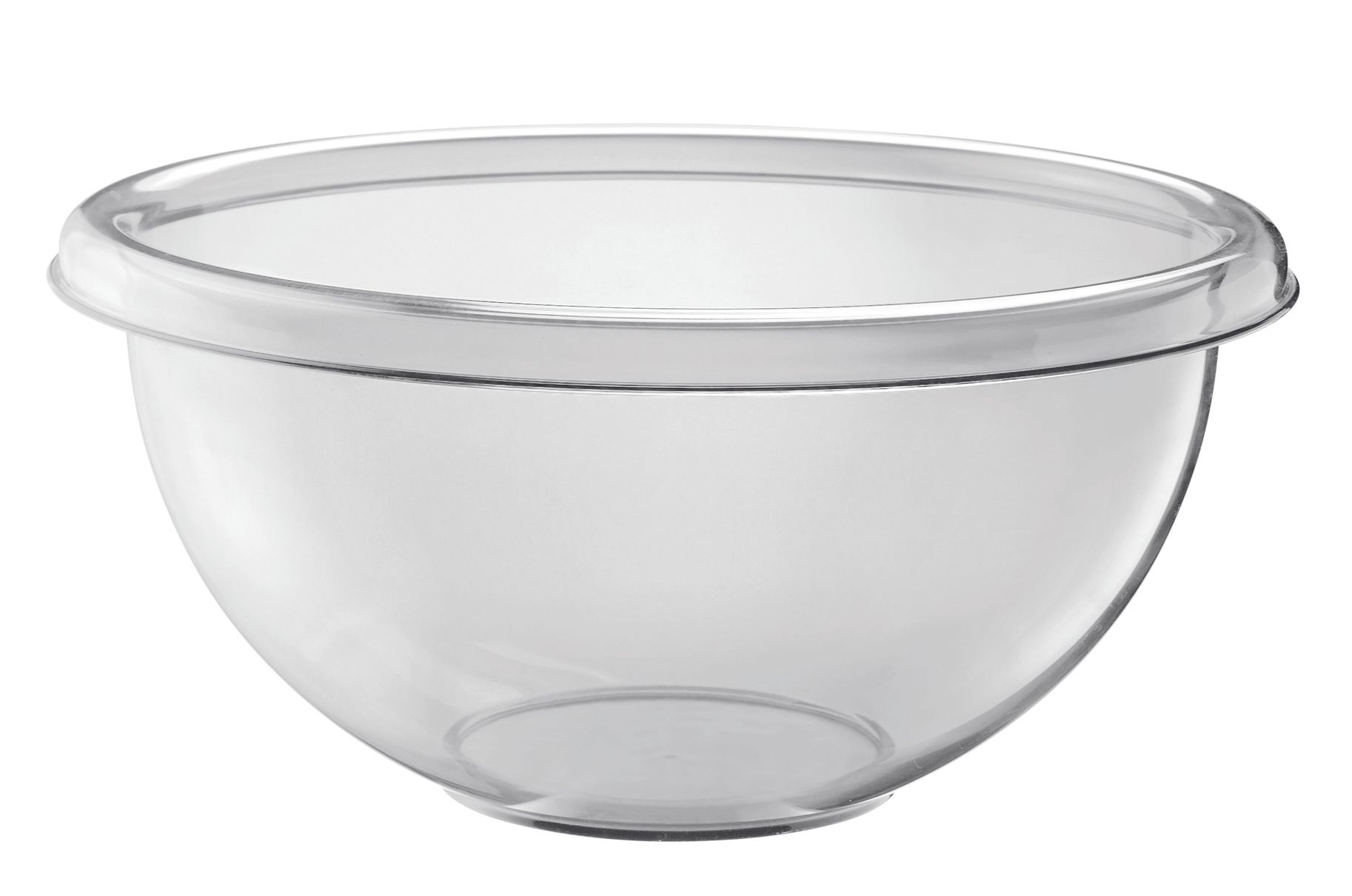 Guzzini 0860.25 00 Eetschaal - Rond - Transparant - 29 x 29 x 14 cm