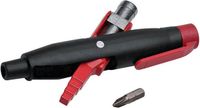 NWS 2005-5-SB Clé pour armoire de commande Zinc moulé sous pression, Plastique Noir, Rouge 1 pièce(s)