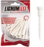 LONGRIDGE Lignum - Tees - 62 MM - Wit - 12 stuks