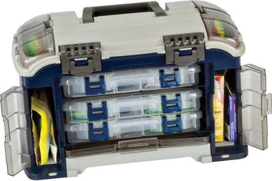 Plano FTO Elite Angled Tackle System - Viskoffer - 46x24x28 cm - Bruin