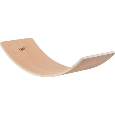 goki Balance Board Natural, Half Moon