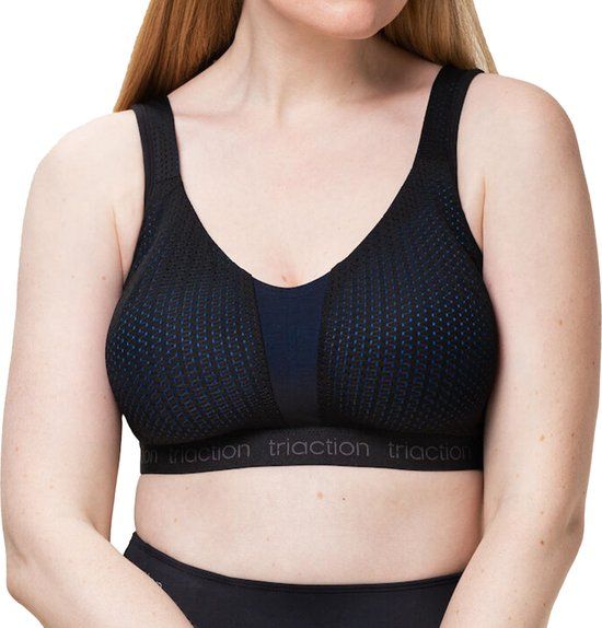 Triaction Energy Lite Sport BH - Zwart - 85C - Dames