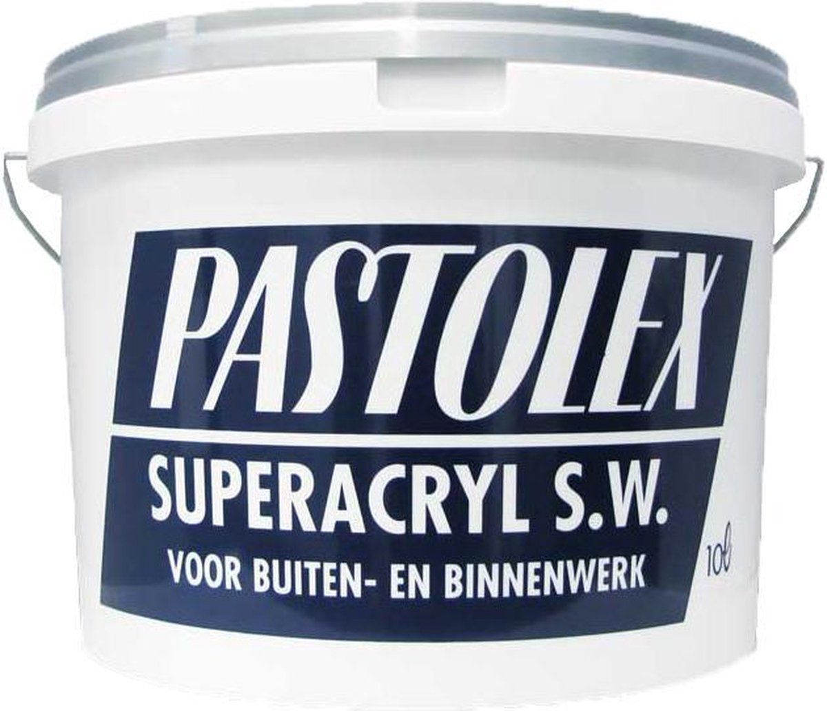 Drenth Verven Pastolex Superacryl SW - wit - 10 liter