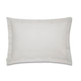 Effen Geverfd Katoen Percal Grey 200TC Oxford Kussensloop 50 x 80 cm