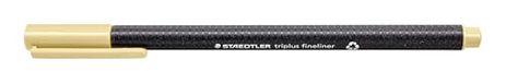STAEDTLER Triplus Fineliner 334-13, Vanille, Set van 10